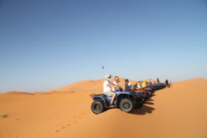 Desert quad in Morocco